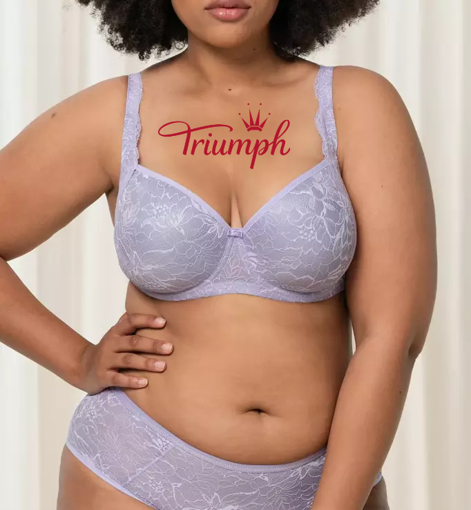 Triumph –3 τμχ💥Σουτιέν με δαντέλα κάτω από σύρμα [75A-110E]