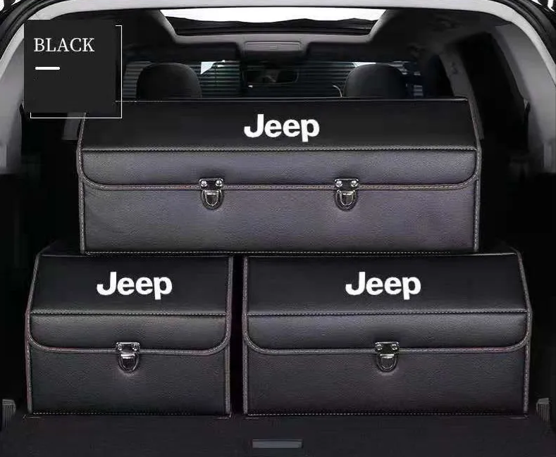 Δερμάτινη θήκη αποθήκευσης για το πορτμπαγκάζ του αυτοκινήτου