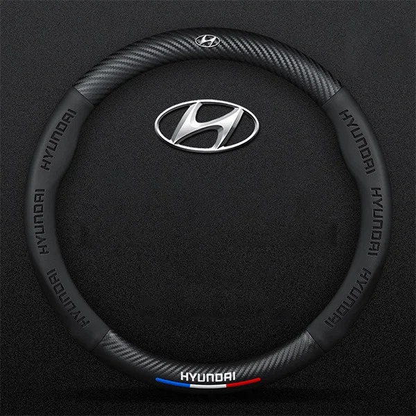 Κάλυμμα τιμονιού αυτοκινήτου από σουέτ από ανθρακονήματα