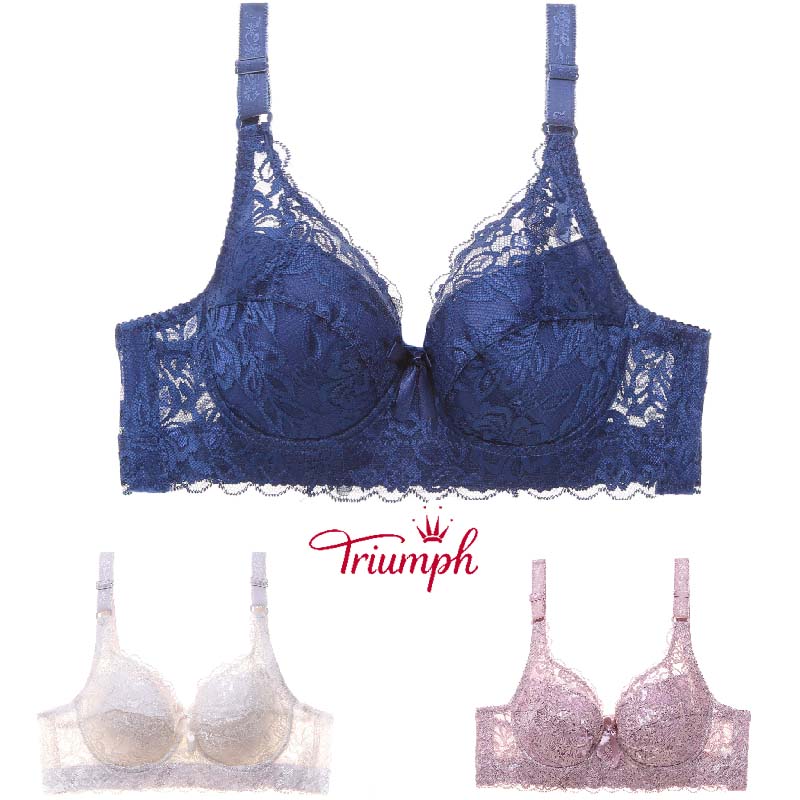 Triumph- Γαλλικά ρομαντικά και άνετα γυναικεία εσώρουχα (αγοράστε 1 λάβετε 2 δωρεάν)