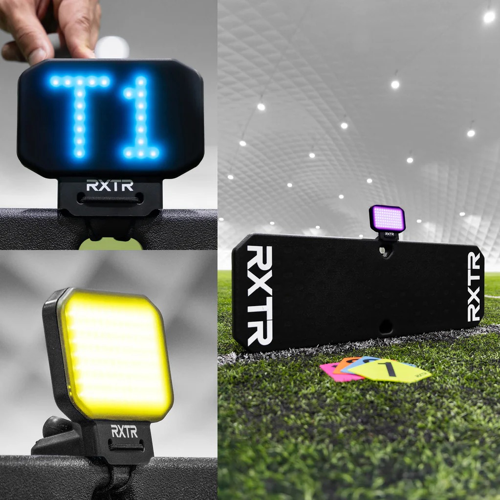 RXTR Pro Coach Ποδοσφαιρικός πίνακας ριμπάουντ και προπονητής φωτός