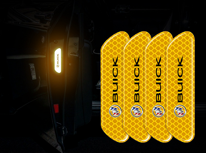 ✨Υψηλής ποιότητας ανακλαστικό προειδοποιητικό αυτοκόλλητο πόρτας αυτοκινήτου✨12 τμχ✨