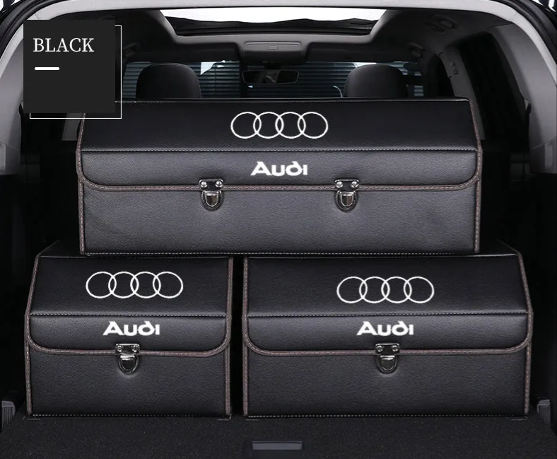 Δερμάτινη θήκη αποθήκευσης για το πορτμπαγκάζ του αυτοκινήτου