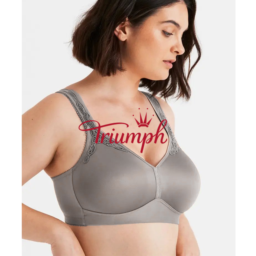 Triumph - 3 τεμαχίων (75A-120H) 💝Κεντημένο σουτιέν χωρίς σύρμα✨