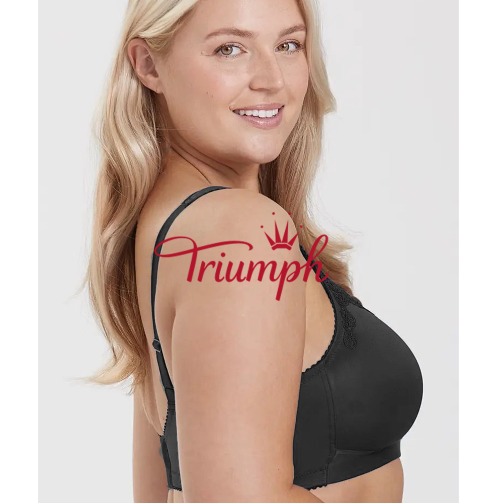 Triumph - 3 τεμαχίων (75A-120H) 💝Κεντημένο σουτιέν χωρίς σύρμα✨