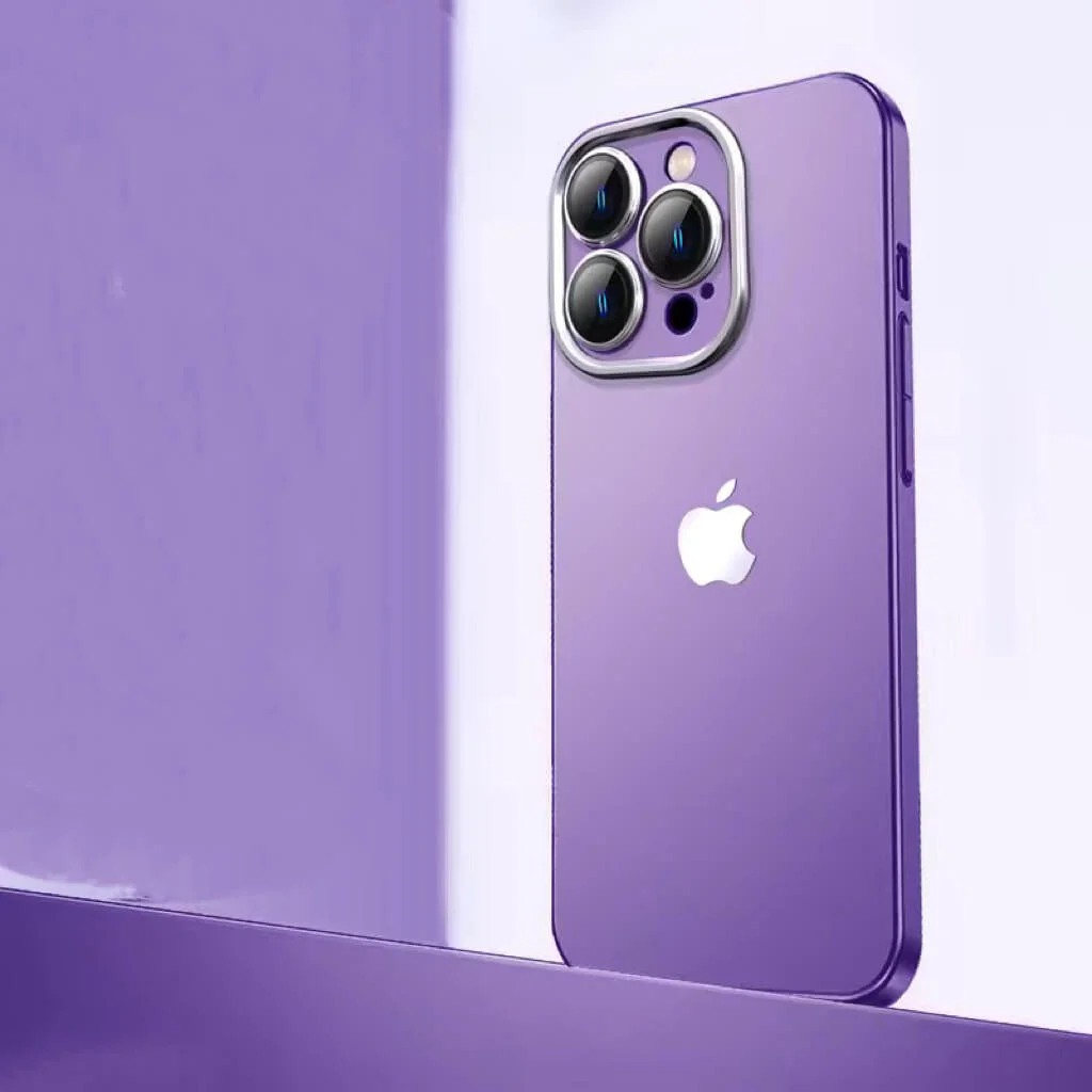 Προστασία φακού από μεταλλική κάμερα AG κατά της πτώσης θήκη τηλεφώνου iPhone