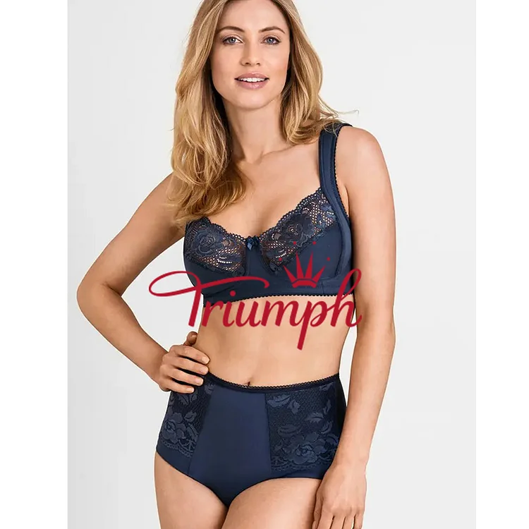 Triumph- 3 τεμαχίων💝Άνετο σουτιέν push-up από καθαρό βαμβάκι✨✨