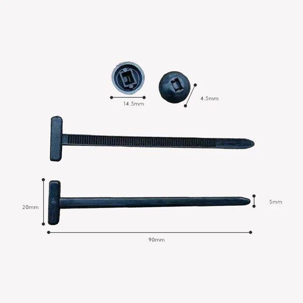 Συνδετήρας Eptchn FixBind Snap-Fit από νάιλον για επισκευή αυτοκινήτου