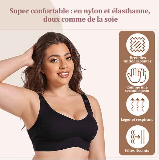 🎁 Αγοράστε 1, πάρτε 3 πακέτα 🔥 Soutien-gorge super gainant Soutien-gorge Soutien soupe sans armatures 👍 Fini les mellek tombants (Αγγλικά)