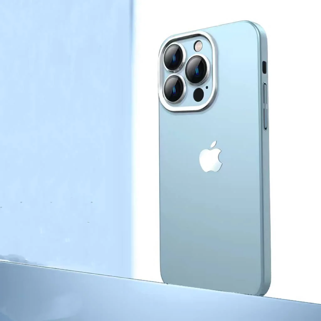 Προστασία φακού από μεταλλική κάμερα AG κατά της πτώσης θήκη τηλεφώνου iPhone