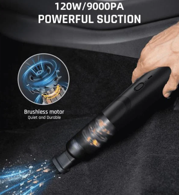 🚗Νέο προϊόν σε προσφορά💥Ασύρματη ηλεκτρική σκούπα αυτοκινήτου Slim V8 Mate Υψηλής ισχύος 13000Pa/30AW