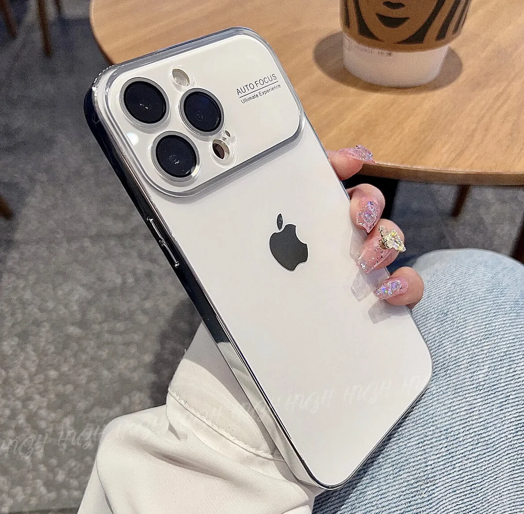 AG γυάλινη πλάτη με ενσωματωμένη θήκη τηλεφώνου με φακό