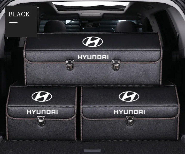 Δερμάτινη θήκη αποθήκευσης για το πορτμπαγκάζ του αυτοκινήτου