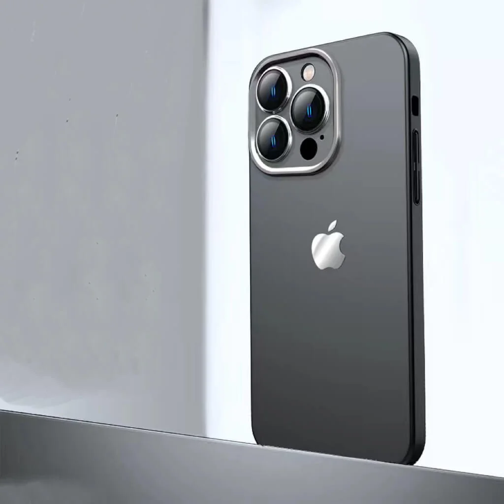 Προστασία φακού από μεταλλική κάμερα AG κατά της πτώσης θήκη τηλεφώνου iPhone