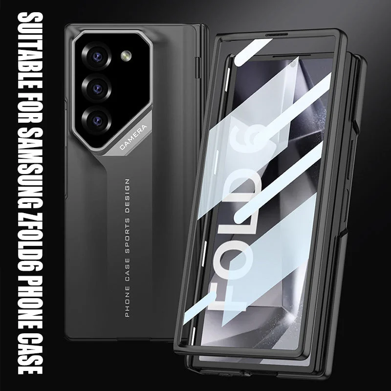 Κατάλληλο για ενσωματωμένη μαγνητική πτυσσόμενη θήκη τηλεφώνου Samsung Shell