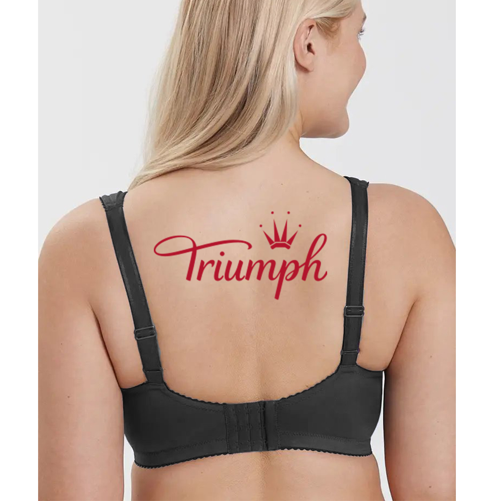 Triumph - 3 τεμαχίων (75A-120H) 💝Κεντημένο σουτιέν χωρίς σύρμα✨