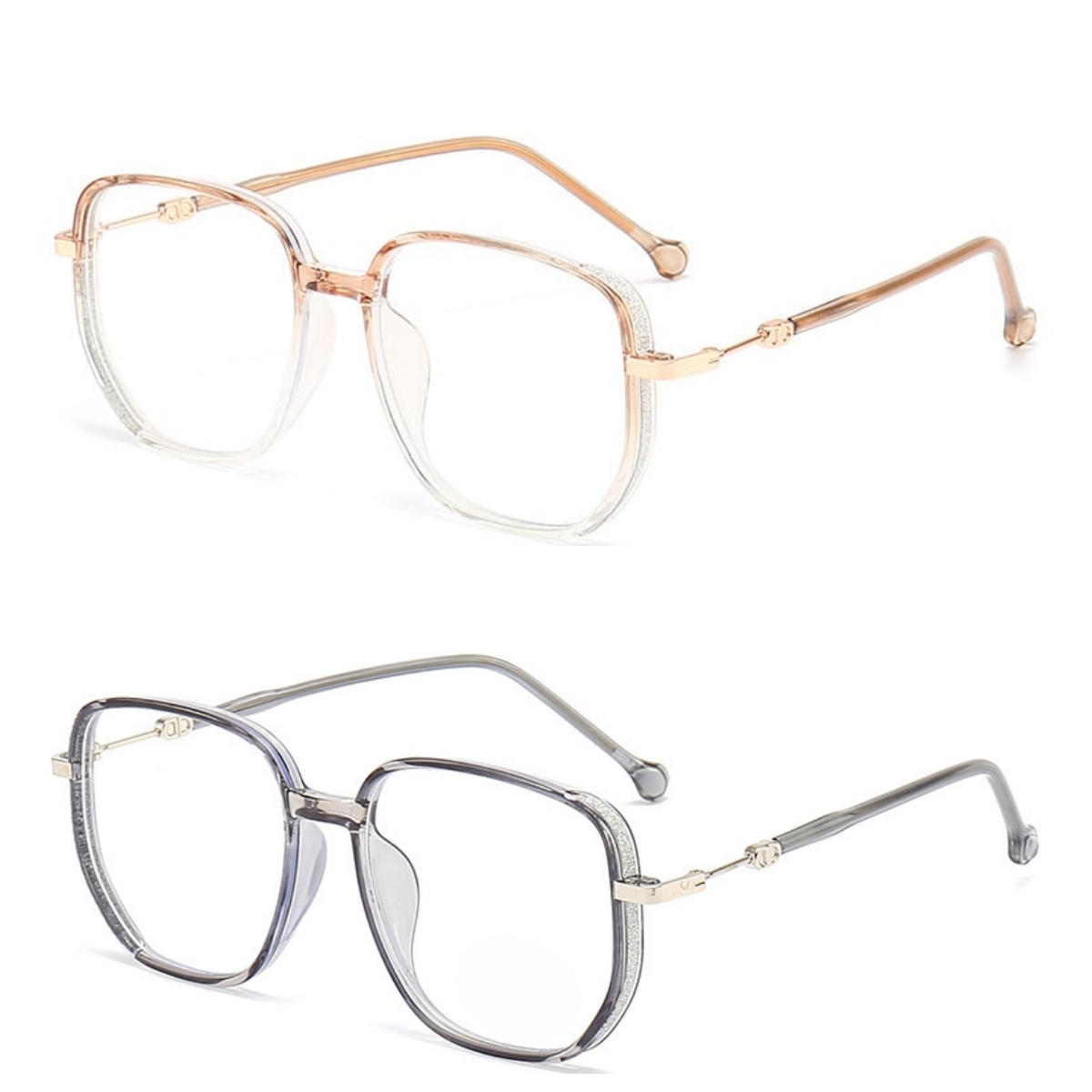 【Αγοράστε 1 και λάβετε 1 δωρεάν】ΓΥΝΑΙΚΕΙΑ ΦΟΡΗΤΑ ΜΟΔΑΣ ΑΝΤΙΜΠΛΕ ΦΩΤΕΙΝΗ ΓΥΑΛΙΑ ΑΝΑΓΝΩΣΗΣ