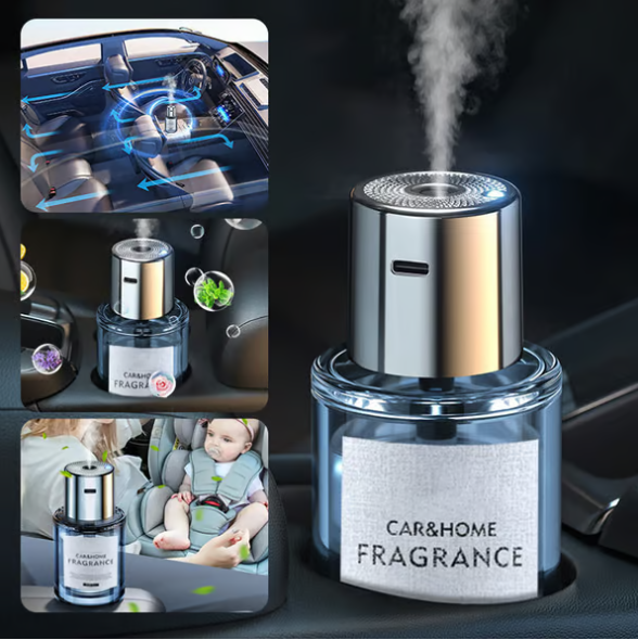 ΕΚΠΤΩΣΗ 48% (Μεγάλη έκπτωση⛄) Έξυπνο αποσμητικό αυτοκινήτου υπερήχων - Ρύθμιση 5 σταδίων και λειτουργία αυτόματης ενεργοποίησης/απενεργοποίησης