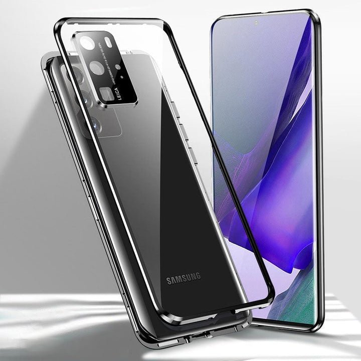 Μαγνητική θήκη τηλεφώνου Samsung διπλής όψης από σκληρυμένο γυαλί