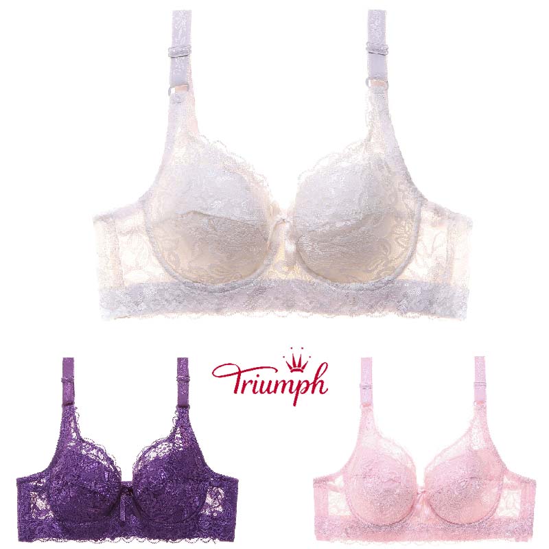 Triumph- Γαλλικά ρομαντικά και άνετα γυναικεία εσώρουχα (αγοράστε 1 λάβετε 2 δωρεάν)