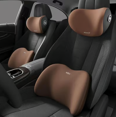 ✨Καυτή πώληση 🎁 Μαξιλάρι προσκέφαλου αυτοκινήτου & οσφυϊκή υποστήριξη