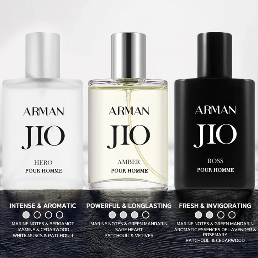 flysmus™Σετ αρωμάτων ARMAN JIO Pheromone Ανδρικά