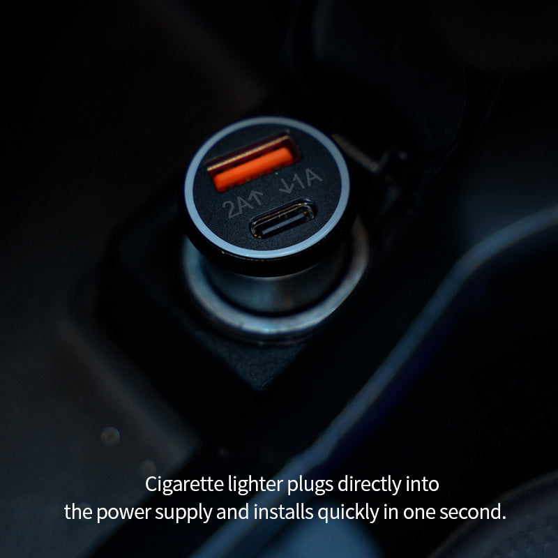 ChubbyCharger 2 σε 1 Tracker - Γρήγορος φορτιστής αυτοκινήτου 20W με επίσημη πιστοποίηση Find My iPhone