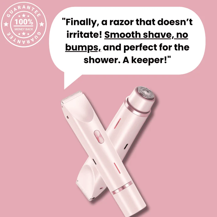 The Ultimate 2-in-1 Body Shaver