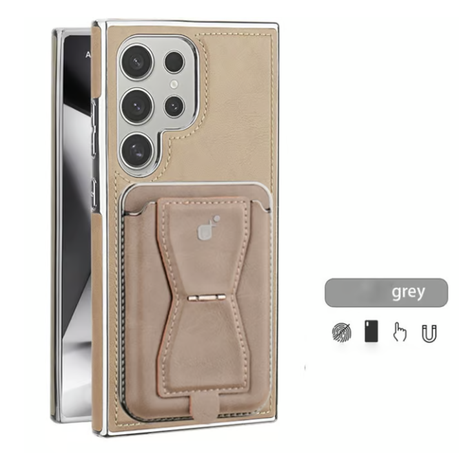 Kožené pouzdro na peněženku s plným krytím pro Samsung Galaxy