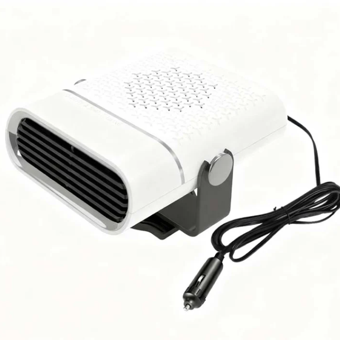 Φορητή θερμάστρα αυτοκινήτου 2 σε 1 με περιστροφή 360°