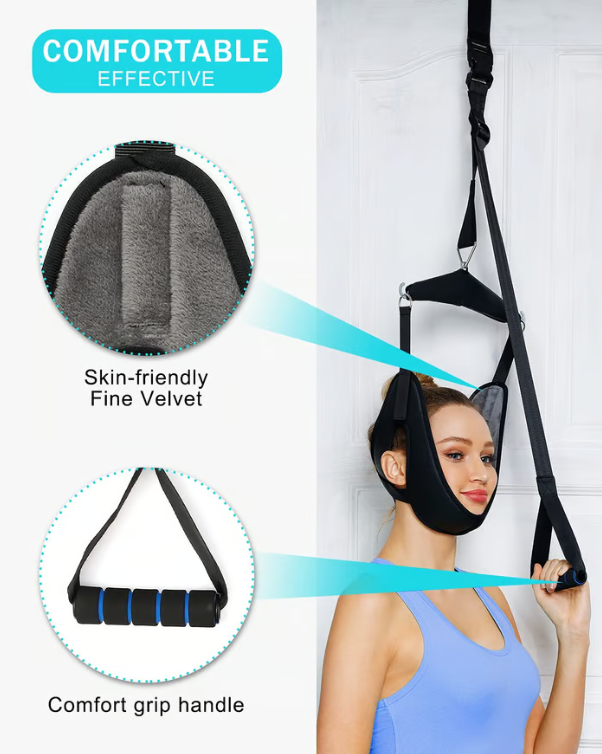 💡Ανακούφιση από τον πόνο στον αυχένα/τη μέση/την πλάτη οποιαδήποτε στιγμή, οπουδήποτε – Η απόλυτη φορητή συσκευή αυχενικής έλξης