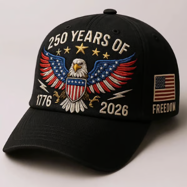 Αετός & Ελευθερία – Καπέλο 250ής Επετείου των Ηνωμένων Πολιτειών🎁