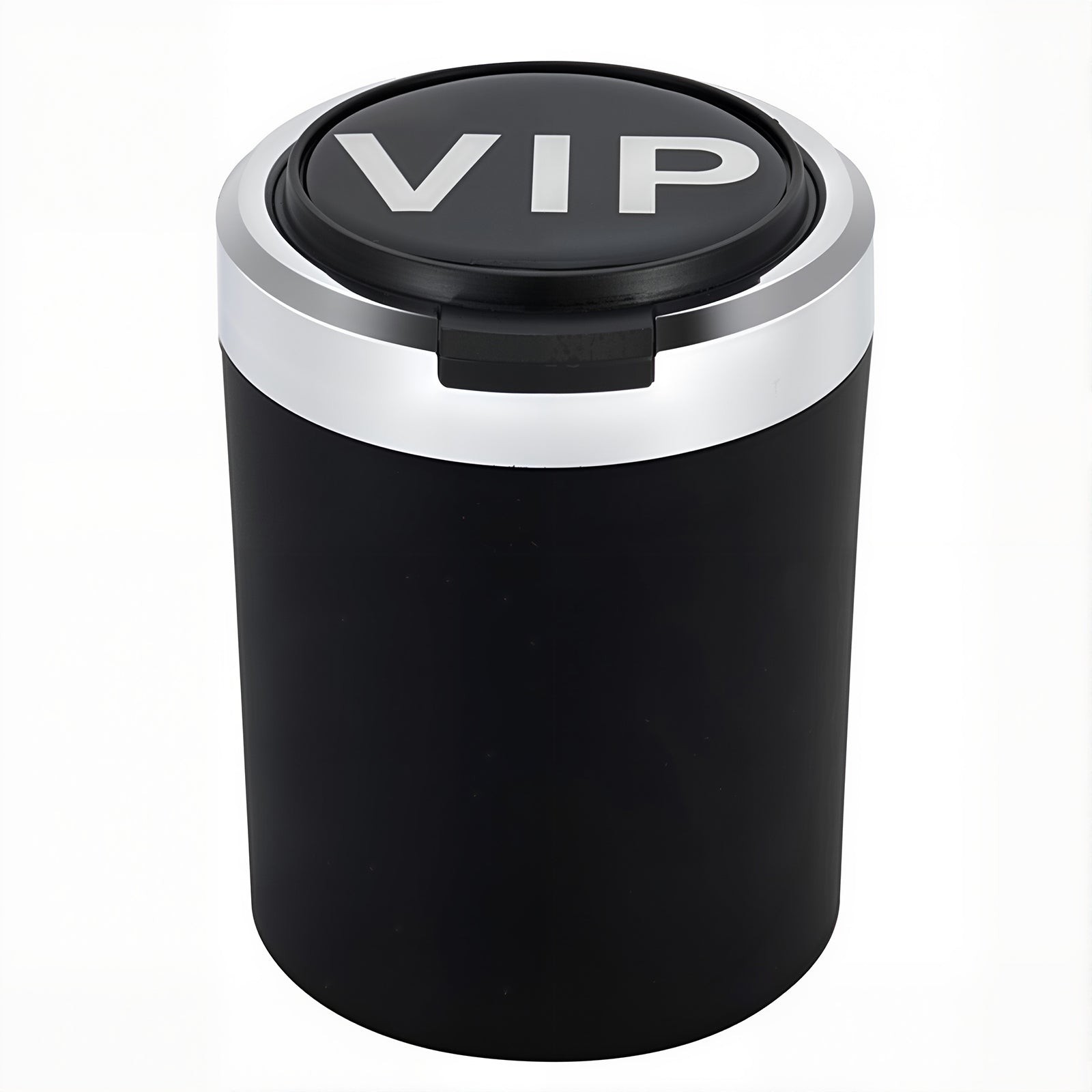 Σταχτοδοχείο αυτοκινήτου με LED από ανοξείδωτο ατσάλι Woyuosn χωρίς καπνό