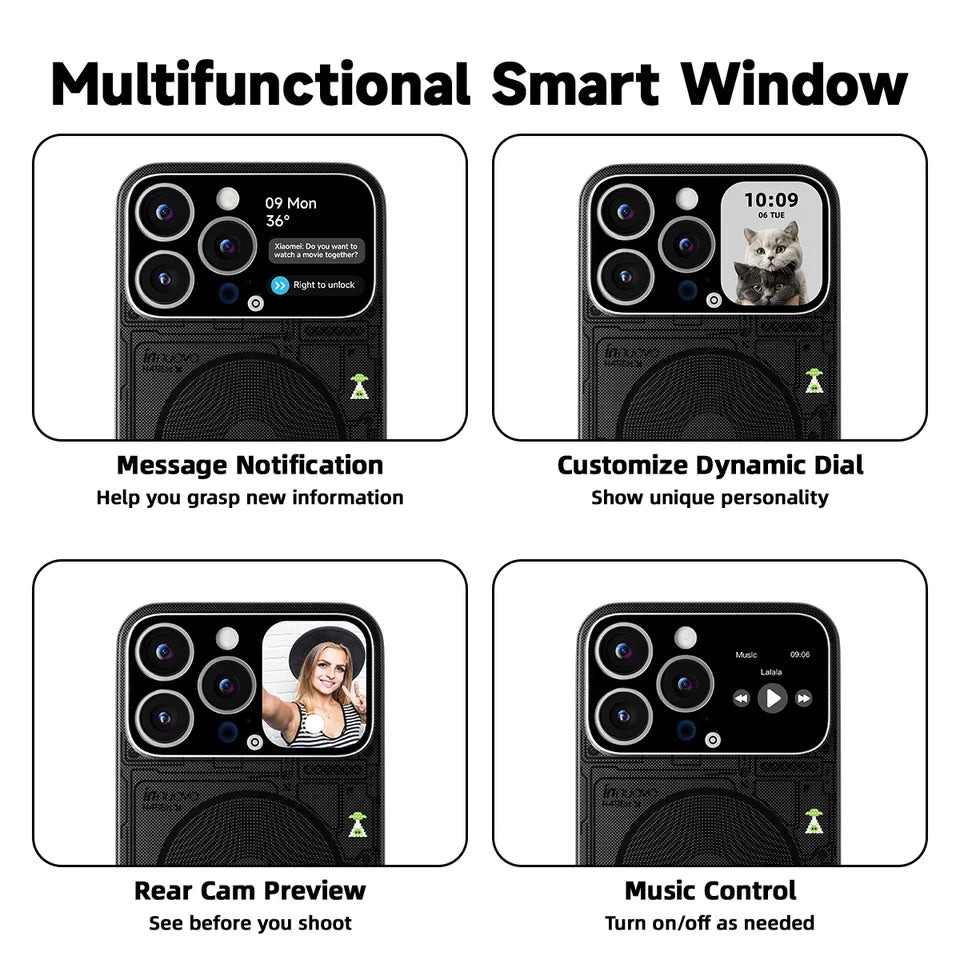 Παγκόσμια έξυπνη προστατευτική θήκη μαγνητικής τεχνολογίας Future Technology περιορισμένης έκδοσης (συμβατή με iPhone 17-12)