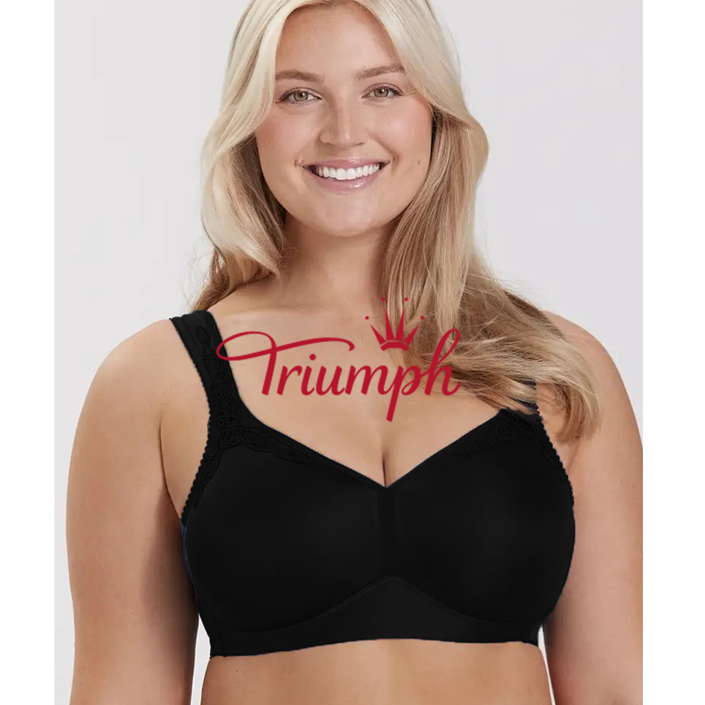 Triumph - 3 τεμαχίων (75A-120H) 💝Κεντημένο σουτιέν χωρίς σύρμα✨