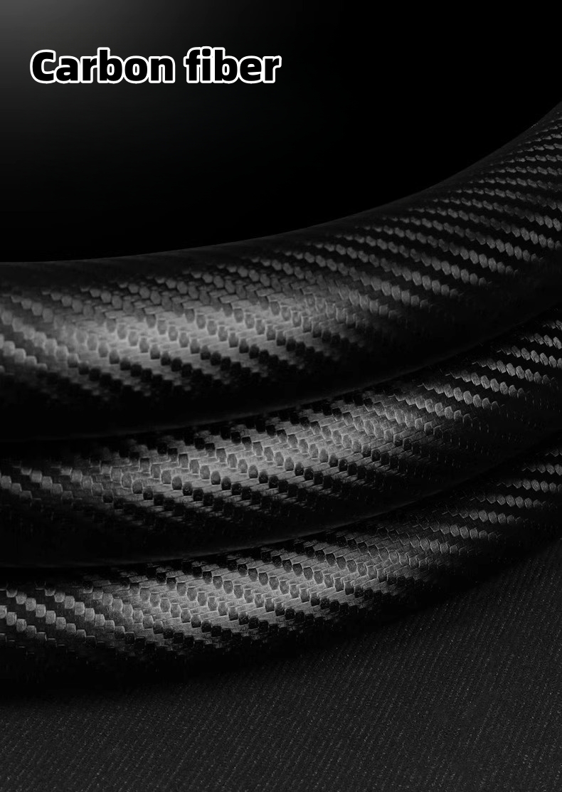 Προσαρμοσμένο κάλυμμα σουέτ από ανθρακονήματα με λογότυπο αυτοκινήτου