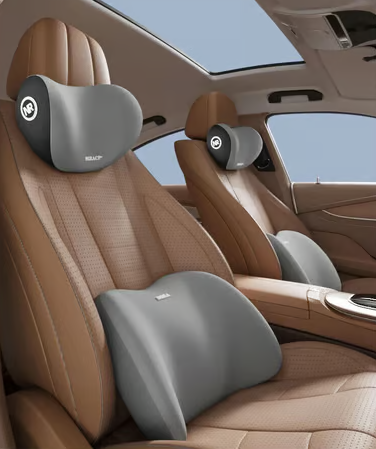 ✨Καυτή πώληση 🎁 Μαξιλάρι προσκέφαλου αυτοκινήτου & οσφυϊκή υποστήριξη