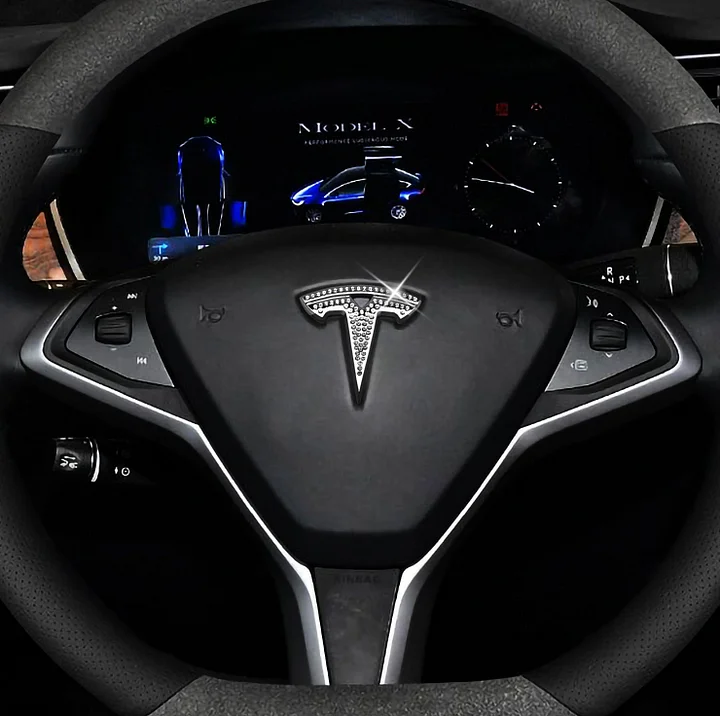 ΤΕΛΕΥΤΑΙΑ ΕΚΠΤΩΣΗ🎉50% ΕΚΠΤΩΣΗ🎉 Δημιουργικό αυτοκόλλητο τιμονιού από στρας