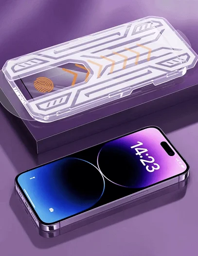 Kit de alinhamento automático protetor de tela compatível com iPhone