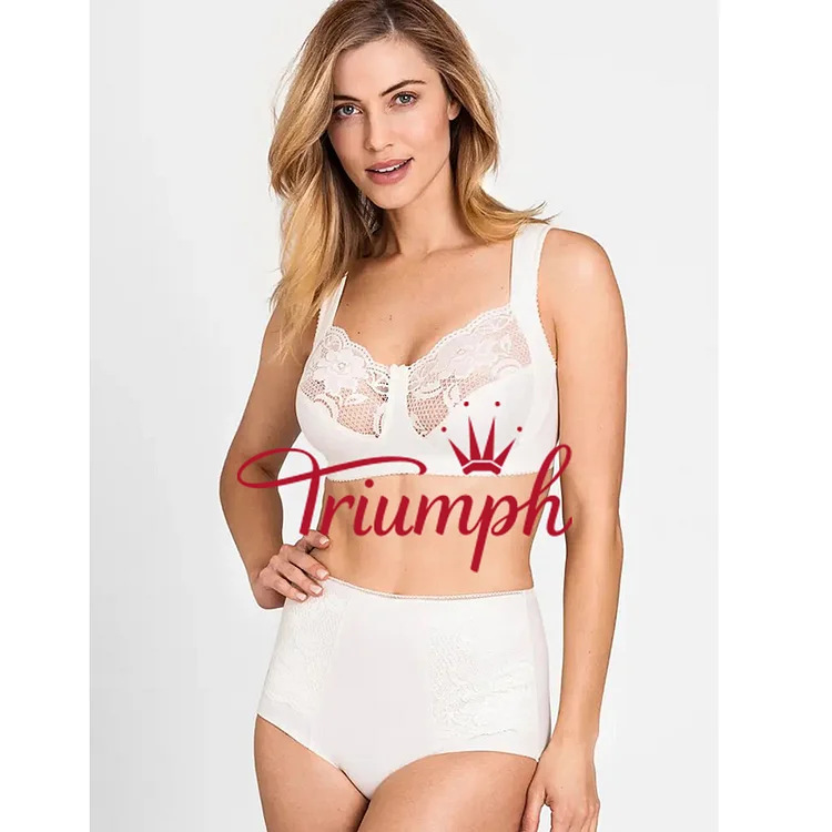 Triumph- 3 τεμαχίων💝Άνετο σουτιέν push-up από καθαρό βαμβάκι✨✨