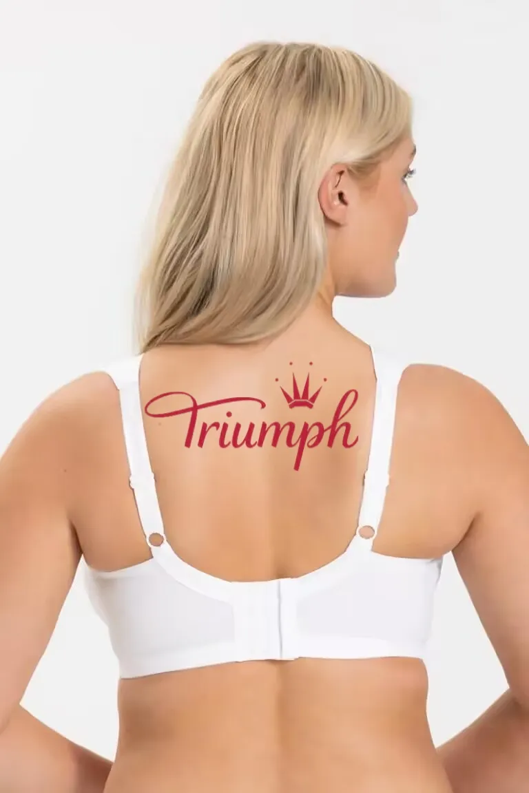 Triumph -(3 τεμ.) άνετο σουτιέν plus size