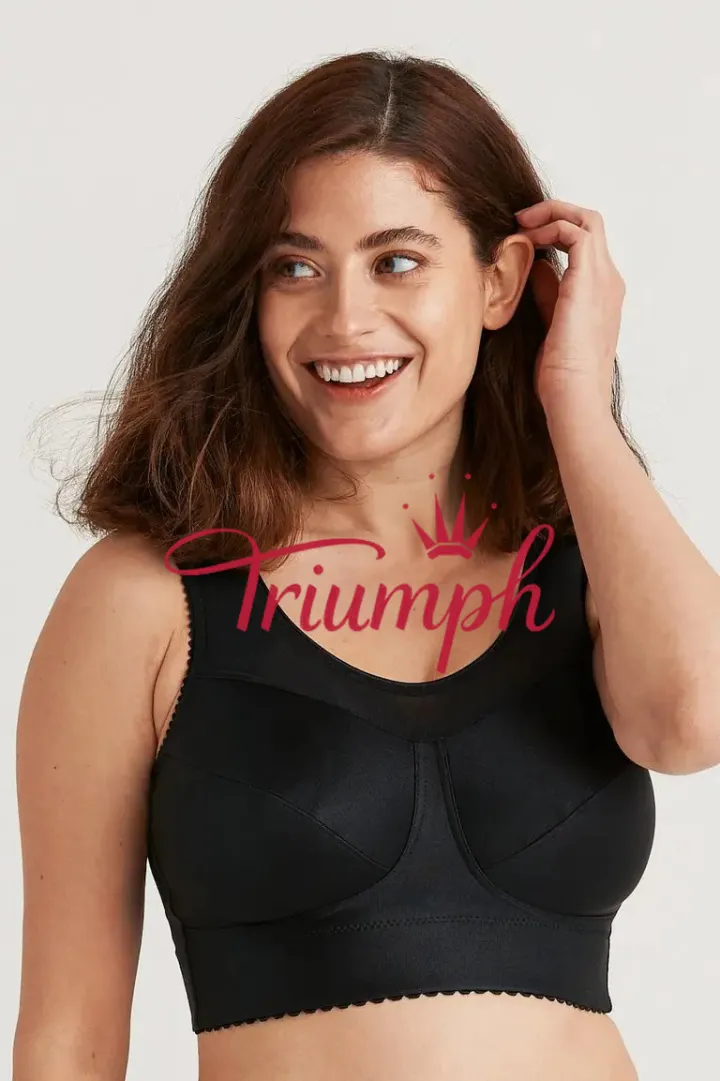 Triumph - Συσκευασία των 3 (75A-120F) 💝 Άνετο και απαλό σουτιέν πλήρους κάλυψης