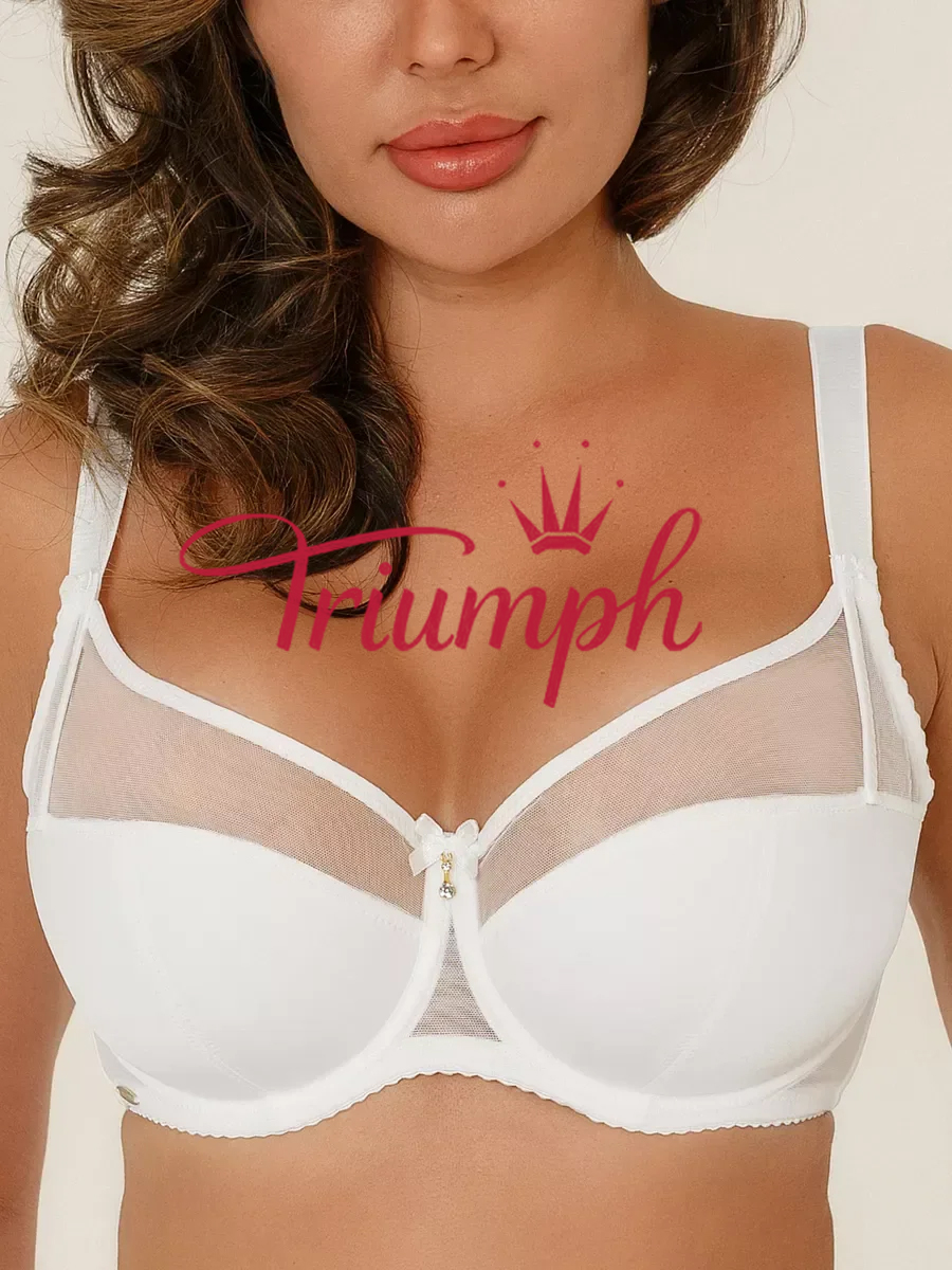 Triumph--Σετ 4 τεμαχίων (75B-125I) 💝 Σουτιέν από δαντέλα