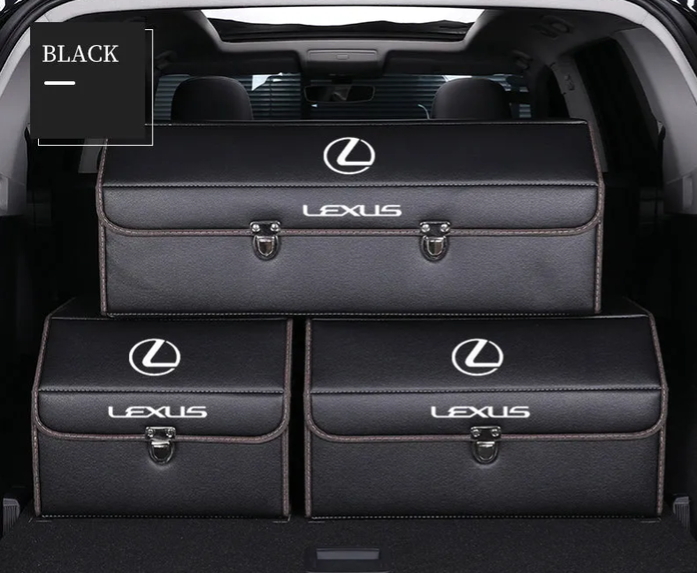 Δερμάτινη θήκη αποθήκευσης για το πορτμπαγκάζ του αυτοκινήτου