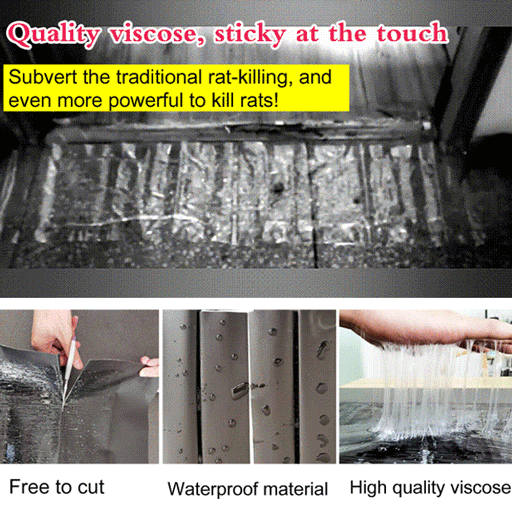 Ισχυρό μαγικό χαλί αρουραίων με κόλλα (αγοράστε 1 πάρτε 4 δωρεάν) 5 ρολά - Συνολικό μήκος 6 μέτρα