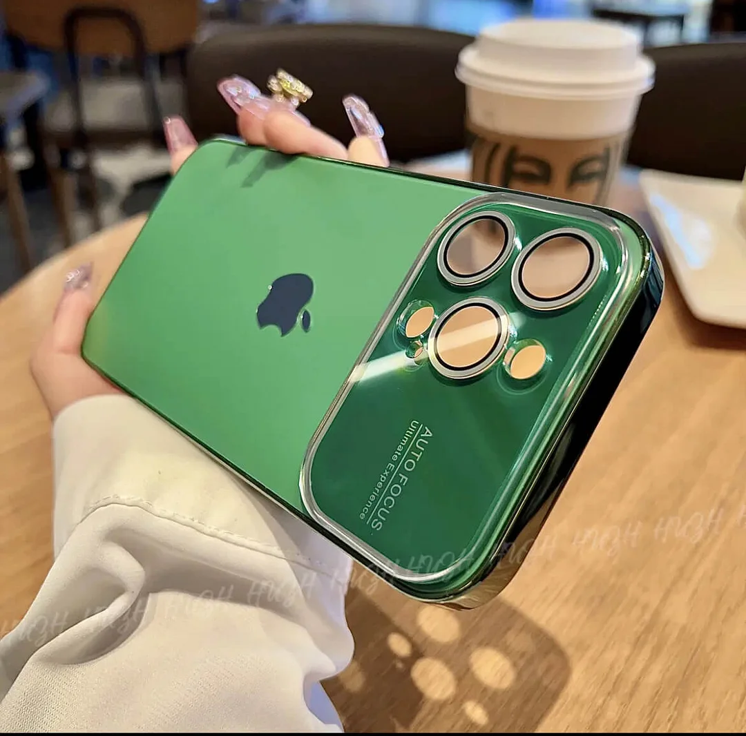 AG γυάλινη πλάτη με ενσωματωμένη θήκη τηλεφώνου με φακό