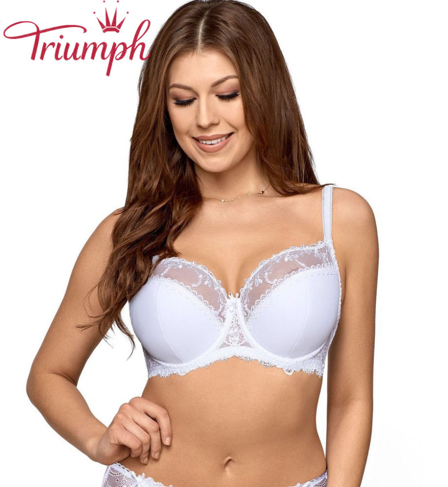Triumph -3 τεμάχια💥Σουτιέν με ημιεπενδύσεις