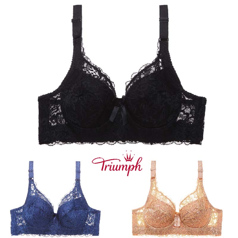 Triumph- Γαλλικά ρομαντικά και άνετα γυναικεία εσώρουχα (αγοράστε 1 λάβετε 2 δωρεάν)