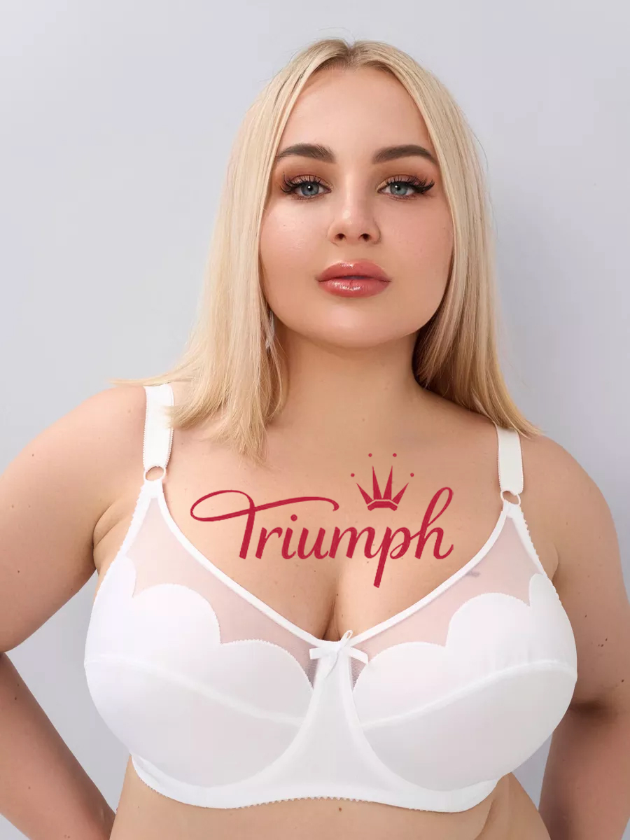 Triumph--Σετ 4 τεμαχίων (75B-125I) 💝 Σουτιέν από δαντέλα