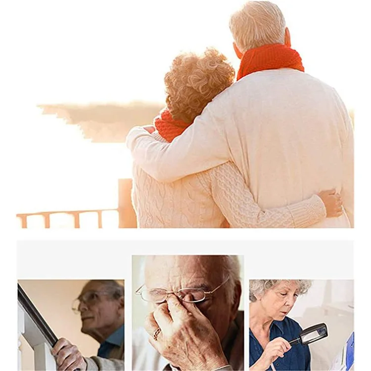 Γυαλιά FoldFlat Sapphire υψηλής σκληρότητας αντι-μπλε προοδευτικά γυαλιά για μακρινό και σχεδόν διπλό σκοπό